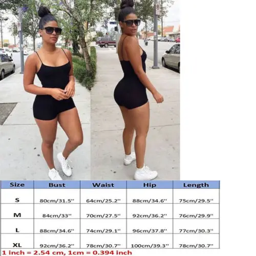 Новинка 2018 Модный популярный женский Повседневный Облегающий комбинезон без