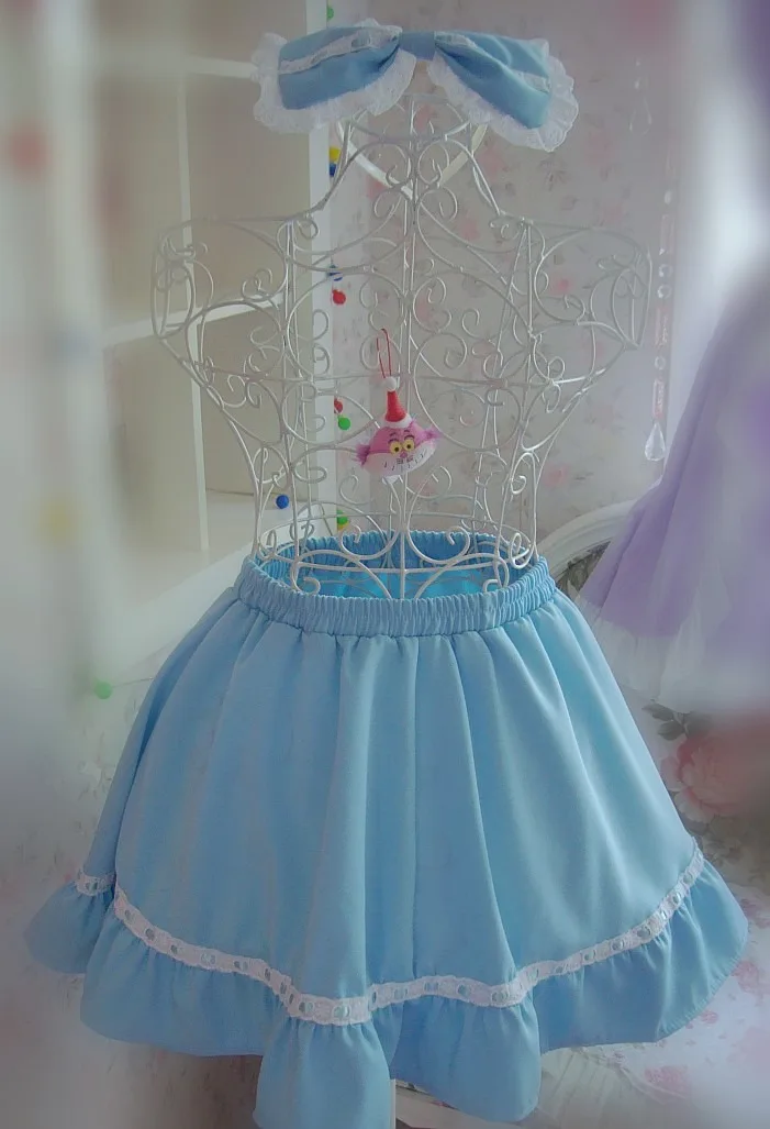 Оригинальный дизайн милое платье японской горничной для девочек кимоно Алиса в