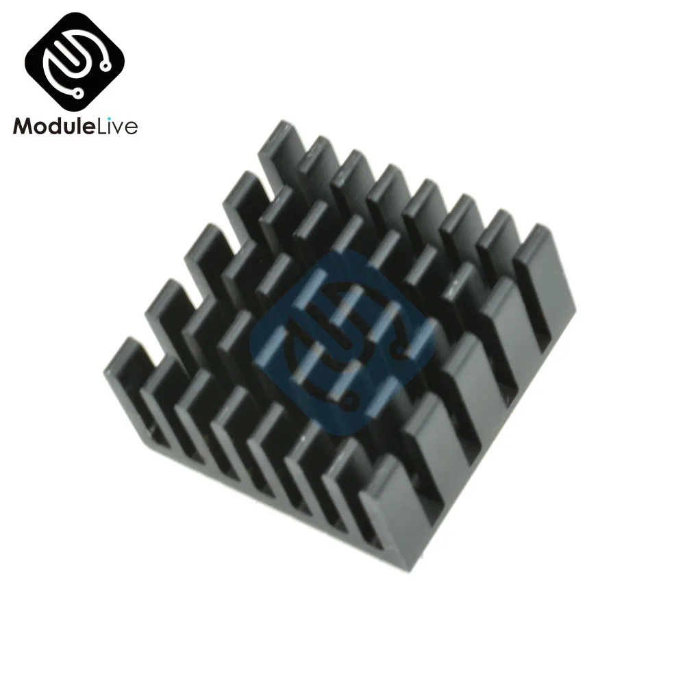 10 шт. 20x20x10 мм излучающий вентилятор черный слот маршрутизация процессора