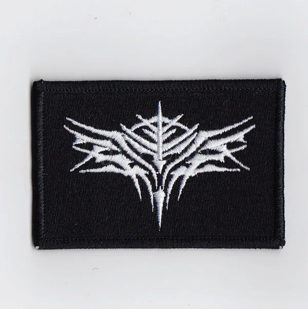 

100%Embroidery Gundam Phantom Crow 00 Military Tactical Morale Embroidery patch Badges B2453