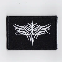100embroidery gundam phantom crow 00 military tactical morale embroidery patch badges b2453
