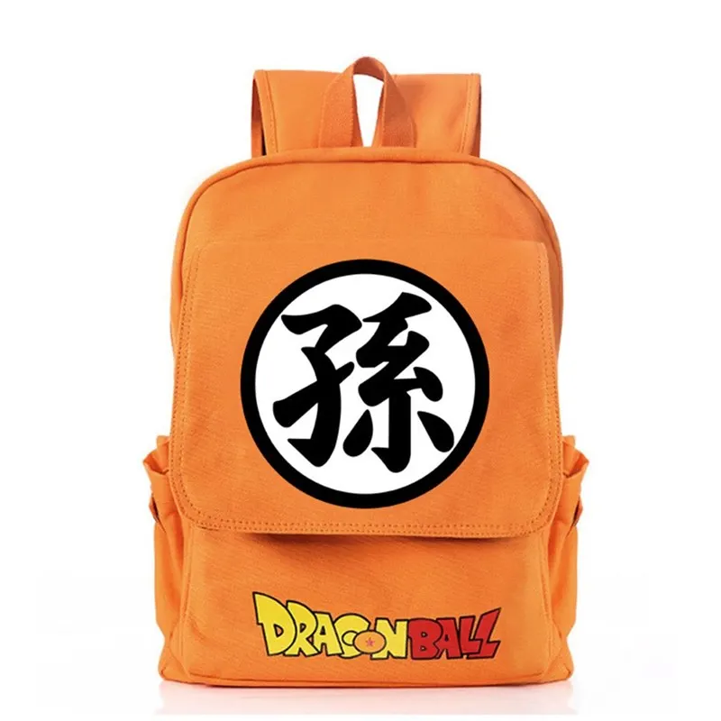 7 Dragon Ball Zongzi толстый холщовый трендовый студенческий компьютерный рюкзак для мальчика модный рюкзак Shcool Packback - Цвет: OR5