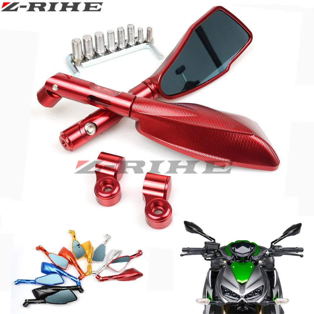 Motorcycle Mirrors motorbike moto CNC Rearview side Mirror Aluminum For honda CBR 1000 RR 1000RR CBR1000RR Cbr 600 yzf r3 | Автомобили и