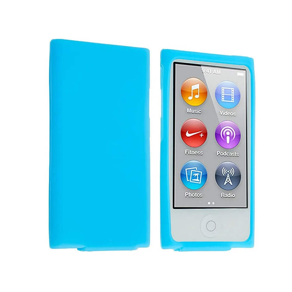 Чехол для Apple iPod Nano 7 чехол 7-го 8-го поколения силиконовый мягкий резиновый гелевый
