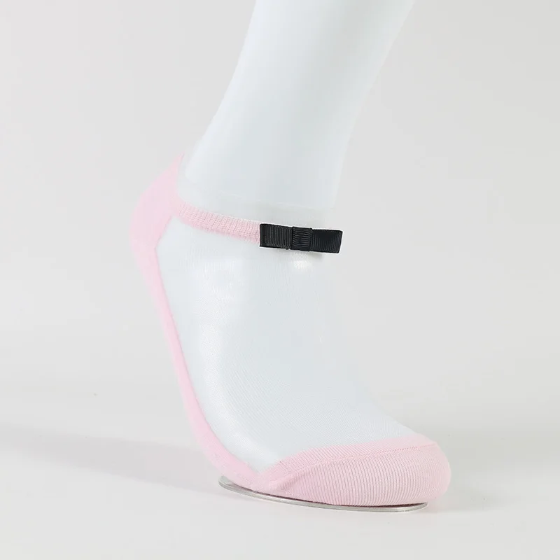 DONG AI/женские носки до щиколотки с бантом модные ультратонкие короткие для женщин