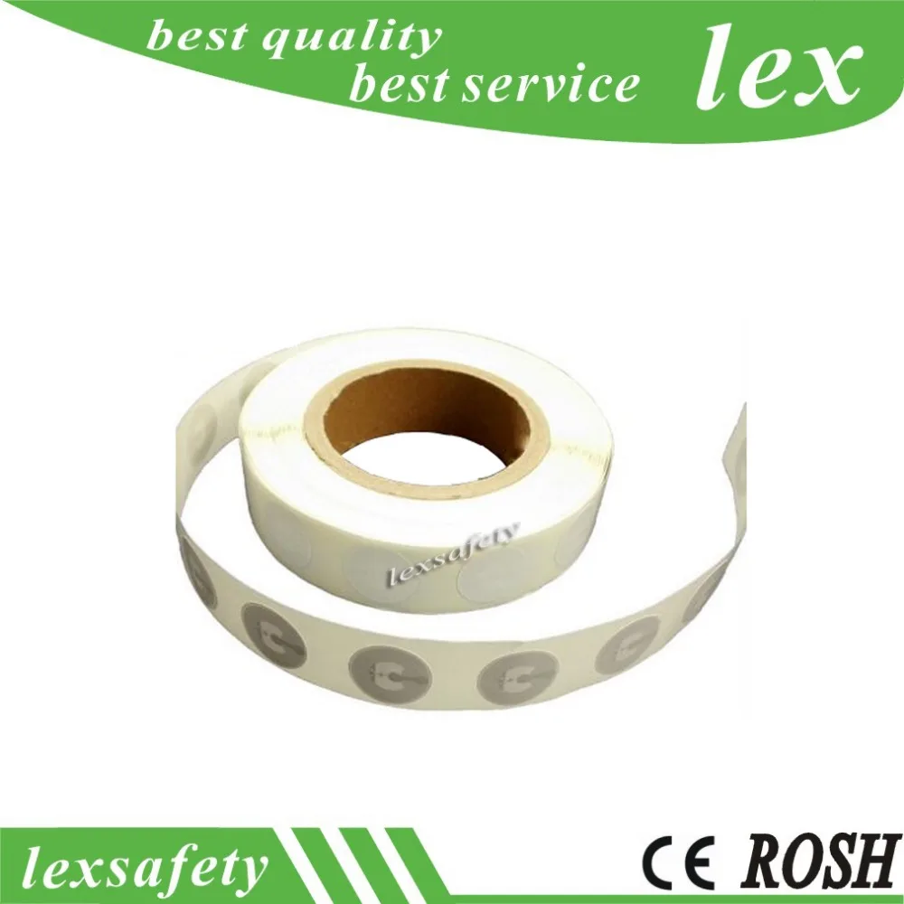 

100pcs/lot 13.56MHz 14443A Dia.25mm Available NFC Stickers Labels Tag Key Tags Token Patrol Label RFID Tag Mini NFC213