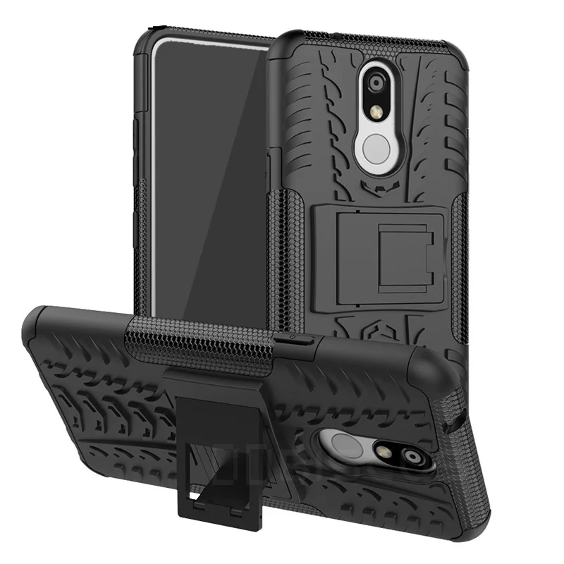 Пластиковый Силиконовый противоударный защитный чехол для LG K40 2019 K12 Plus K 40 LGK40