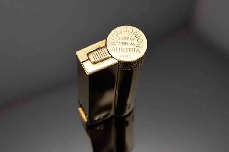 Подлинная IMCO 6600 Золотой бензин& керосин& масляная зажигалка. Можно положить в чехол для сигареты