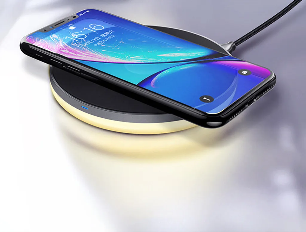 MCDODO Qi Беспроводное быстрое зарядное устройство подставка Док-станция для iPhone