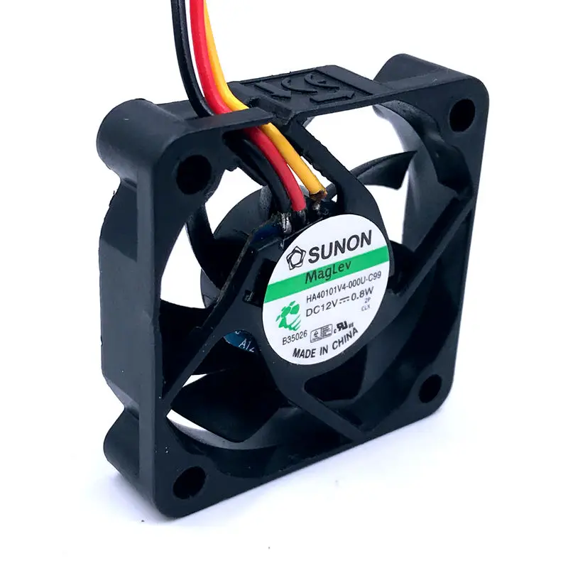 Фирменная Новинка для охлаждения Sunon HA40101V4 000U C99 4 см 4010 12V 0 8 W 3 P 2510 ультра тихий