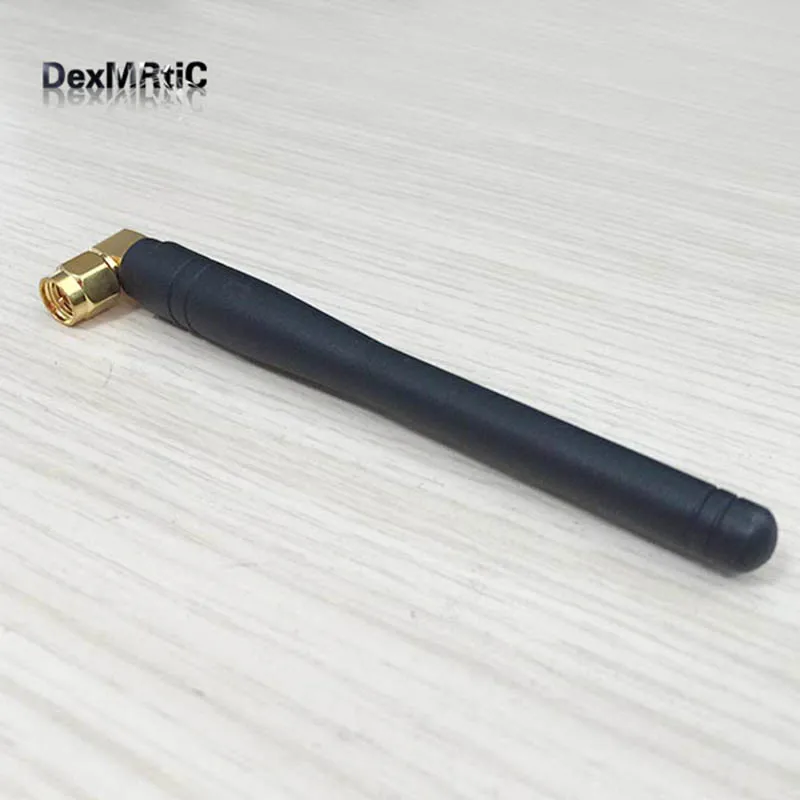 1 шт. 2 4 ГГц WIFI антенна 3dbi Bluetooth модуль OMNI SMA male прямоугольный #1 на мобильный