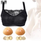 Искусственная силиконовая грудь треугольной формы, протез, имитация груди для мастэктомии рака молочной железы, включая бюстгальтер D40