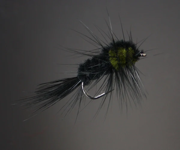40 шт. шерстяных червей Монтана Stonefly Nymphs мухи черные/зеленые/оранжевые приманки