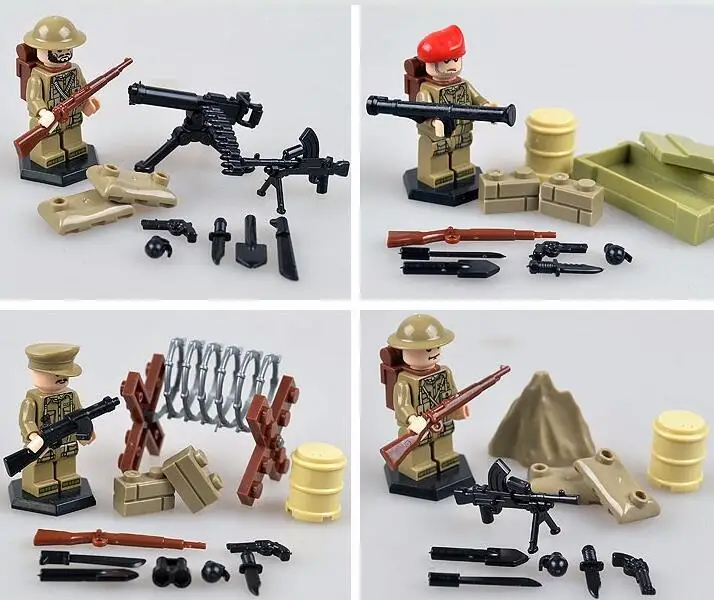 Оптовая продажа D163 кукла Военная Униформа серии армии оружие игрушка