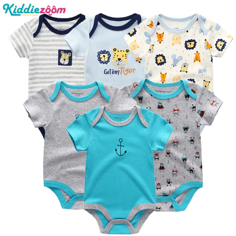 baby rompers 6993 Одежда для маленьких девочек комбинезоны для мальчиков и девочек, одежда милый полосатый комбинезон из хлопка, боди для маленьких девочек, одежда для детей возрастом до 1 года - Цвет: baby rompers 6993