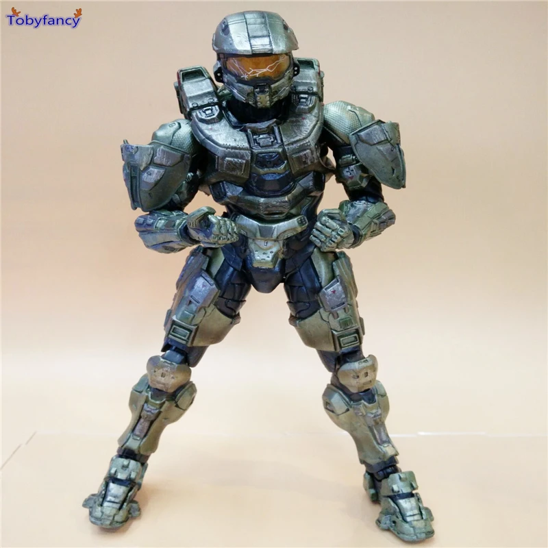 Tobyfancy Halo 5 фигурку Играть искусств Кай Игрушечные лошадки Master Chief PA Kai Коллекция