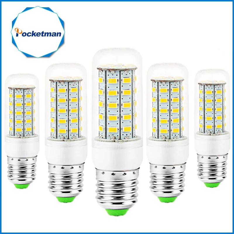 

Светодиодная лампа-Кукуруза E27 E14 110 В SMD5730 220, светодиодсветодиодный s светильник лампы, лампа, светодиодные диодные лампы, энергосберегасвет...