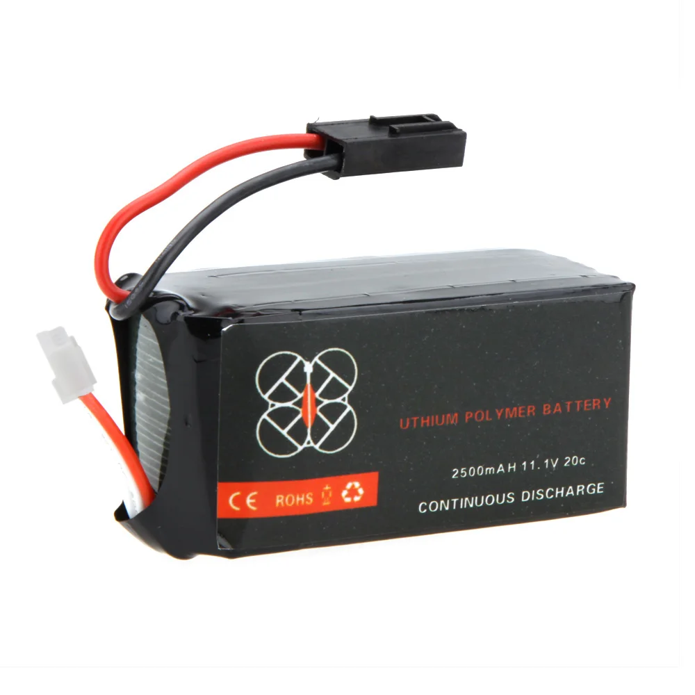 Обновленный 11 1 в 2500 мАч 20C Lipo аккумулятор 3S для квадрокоптера Parrot AR.Drone 2 0 RC|lipo rc car