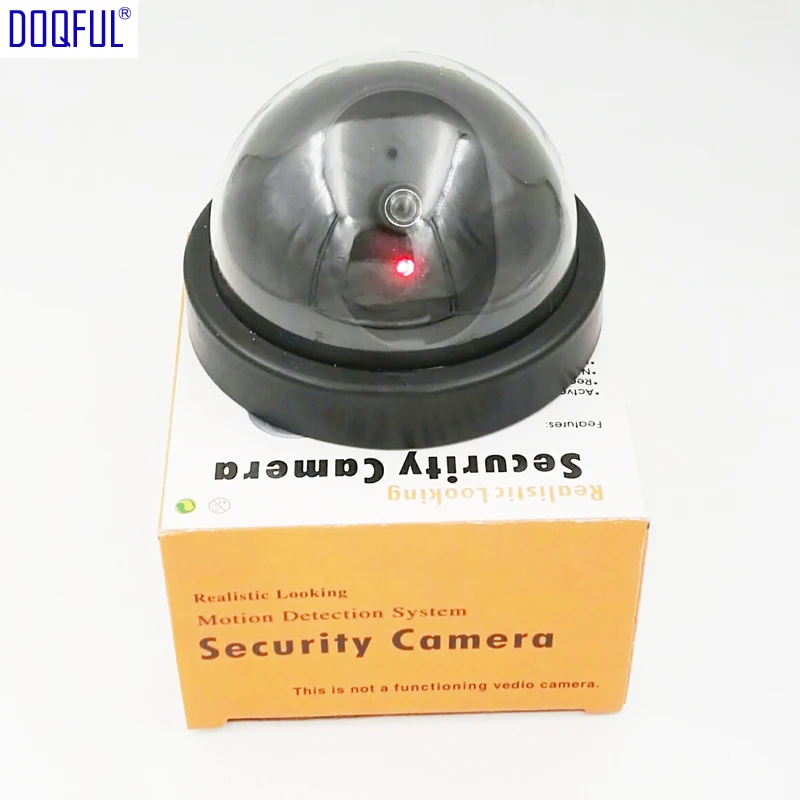 2 шт. поддельные Купольные Камеры видеонаблюдения для дома офиса безопасности