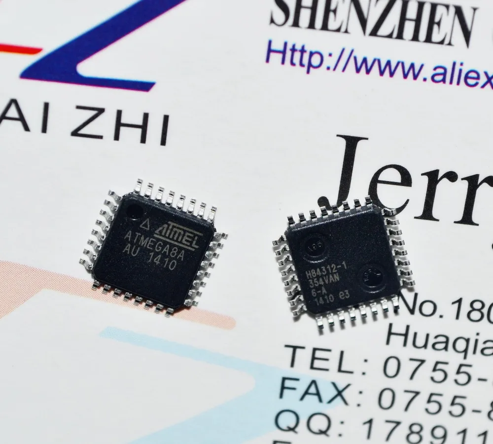 50 шт./лот х ATMEGA8 ATMEGA8A-AU TQFP32 вместо того, чтобы(ATMEGA8L-8AU и ATMEGA8-16AU