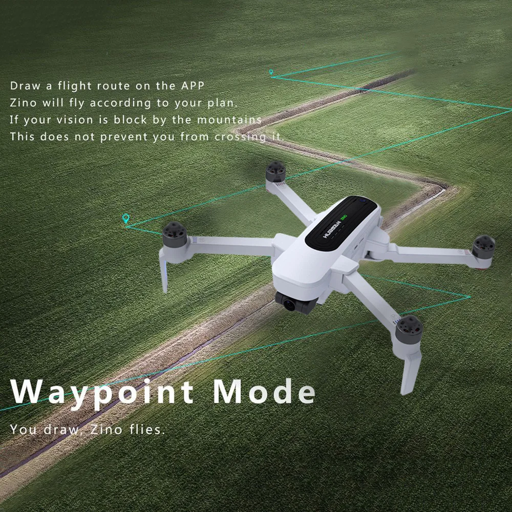 Hubsan беспилотные летательные аппараты с Камера 4K H117S Zino бесщеточный мотор gps 5G Wi-Fi FPV UHD 3-осевому гидростабилизатору антенна сборный RC Дрон Квадрокоптер с дистанционным управлением