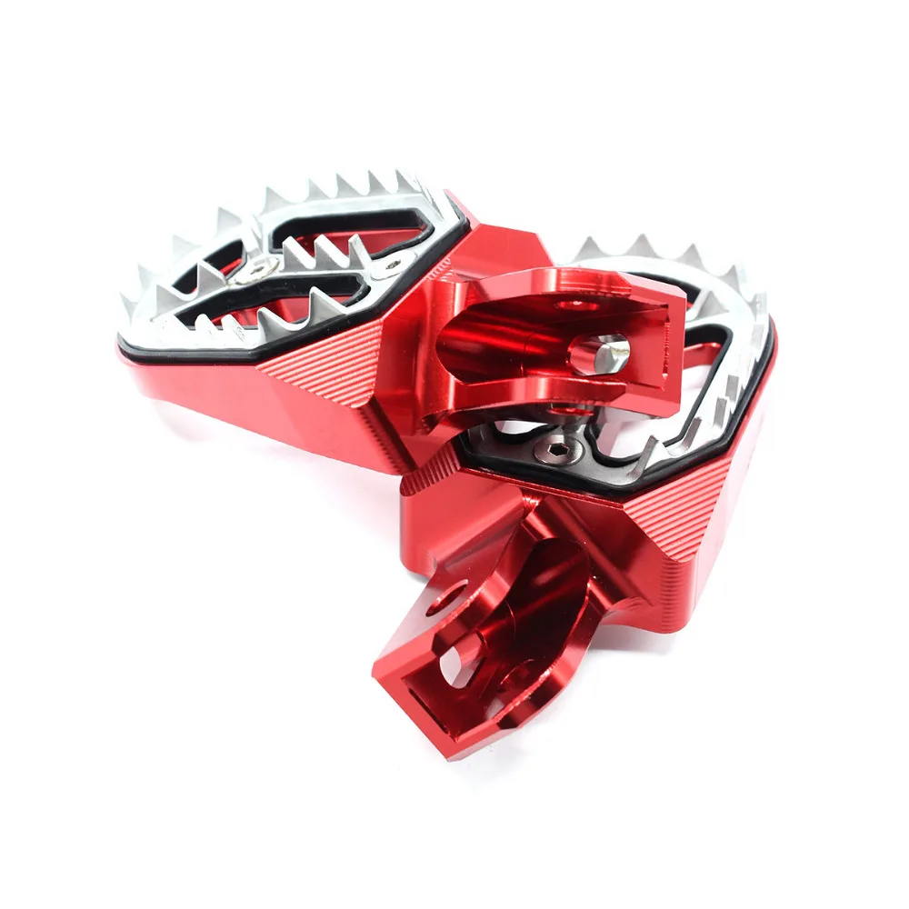 Алюминиевая ножная педаль CNC для мотоцикла кроссового подножки Honda CRF230 CRF230F CRF 230