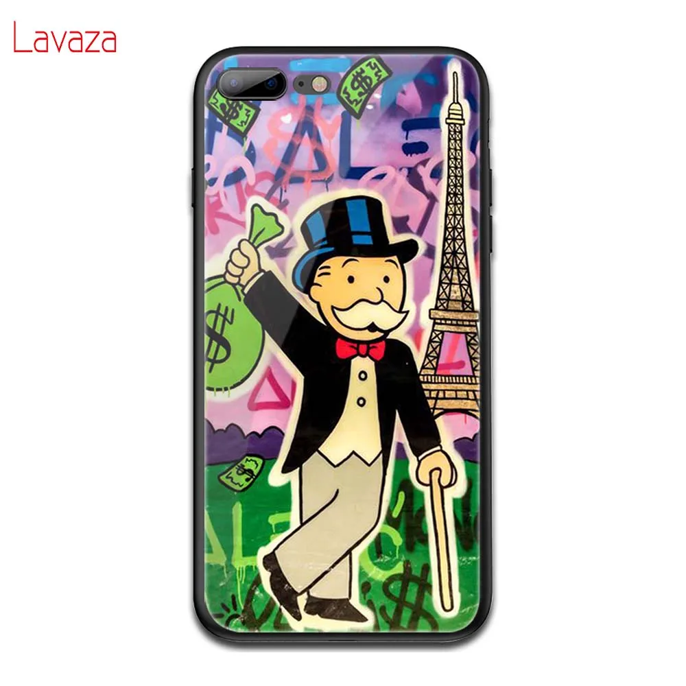 TG1 Чехол для iPhone 6 6S 7 8 Plus 5 5S SE XR X XS 11 Pro MAX из закаленного стекла и ТПУ с рисунком граффити - Цвет: TG1