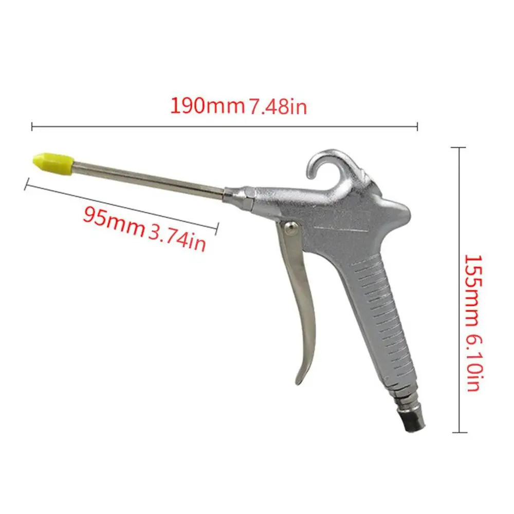 Пневматический пистолет пневматический распылитель с длинным ртом пыльник
