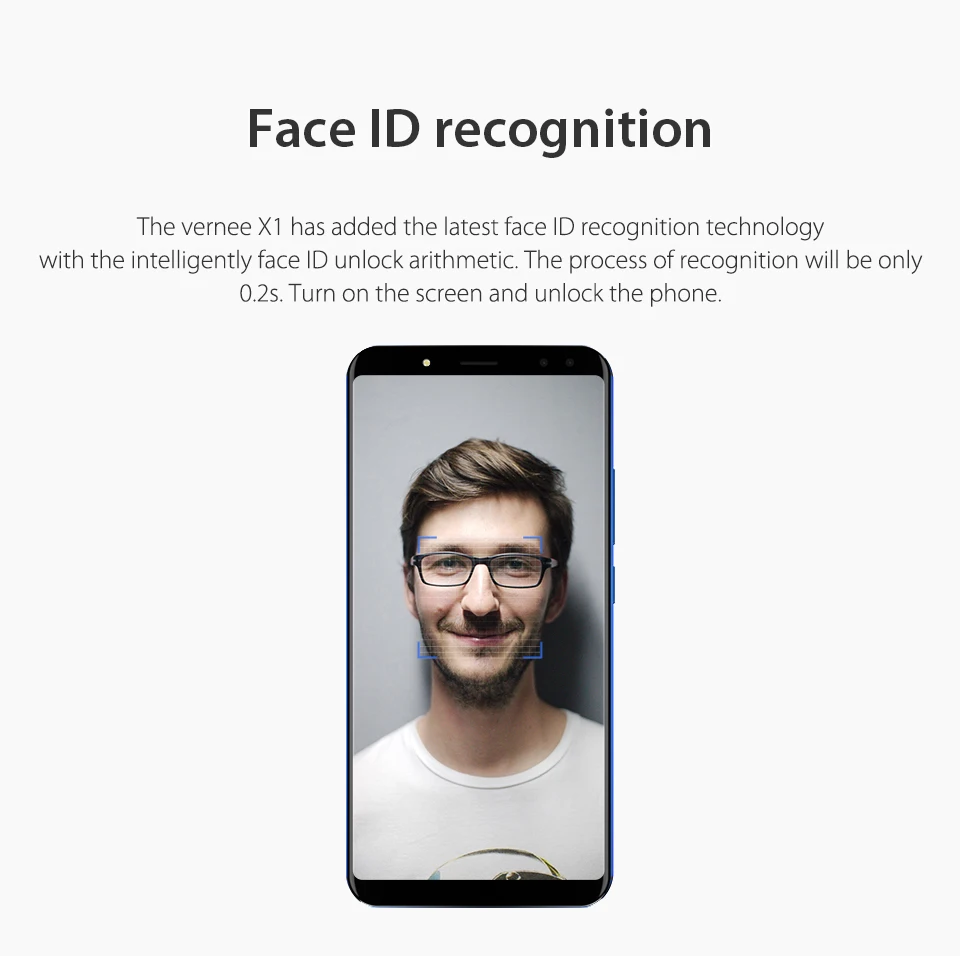 Vernee X1 6 ГБ ОЗУ 64 Гб ПЗУ 4G Смартфон Android 7 1 5 99 'ཎ:9 полный экран MT6763 6200 мАч 4 камеры