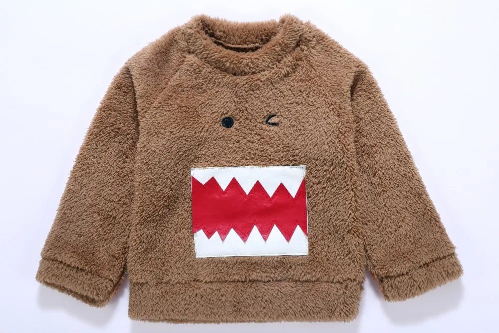Флисовые топы с изображением медведя для маленьких мальчиков одежда девочек