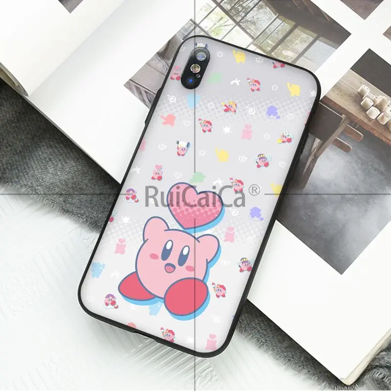 Ruicaica Game Kirby милый Роскошный Уникальный Дизайн чехол для телефона iPhone X XS MAX 6 6s 7 7plus 8