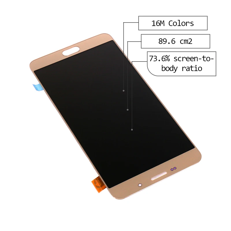 OLED ЖК-дисплей для samsung A7 A720 ЖК-дисплей с сенсорным экраном дигитайзер сборка для samsung A7 A720 ЖК-дисплей