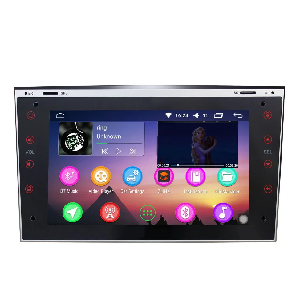 Автомобильный мультимедийный плеер стерео-система на Android 8 1 с 7 &quotэкраном GPS