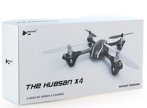 Квадрокоптер Hubsan X4 V2 H107 l Радиоуправляемый светодиодный 2 4 ГГц канала 6 осей л НЛО