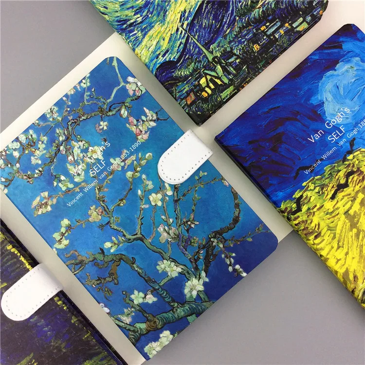 Блокнот с твердой обложкой 32K Magnatic Lined Vincent color Van Gogh Journal