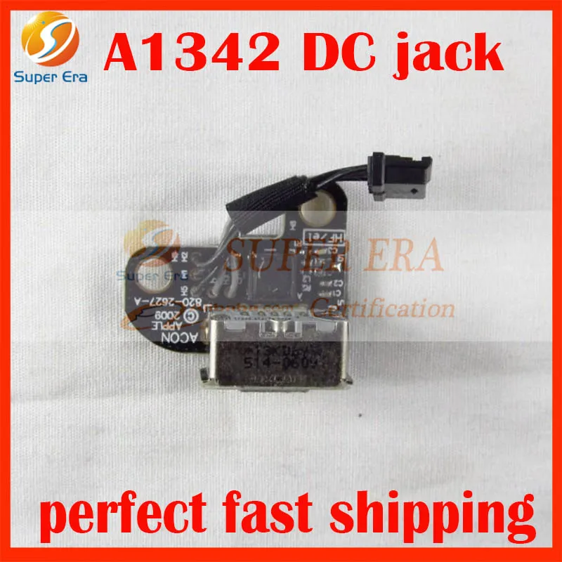 Новый A1342 DC Jack Мощность доска для Macbook White Unibody 13 &quotв конце 2009 MID 2010 MC207 MC516 922- 9176