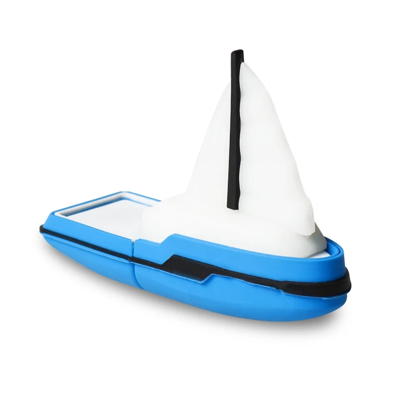 Garunk USB 2 0 PenDrive blue Sailboat Boat Модель 2GB 4G 8G 16G 32GB 64GB корабль мини флеш-накопитель карта
