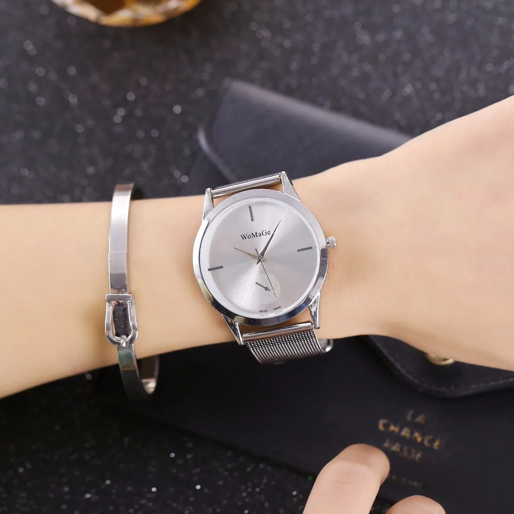 Reloj Mujer новые роскошные Брендовые женские часы Модные Классические кварцевые
