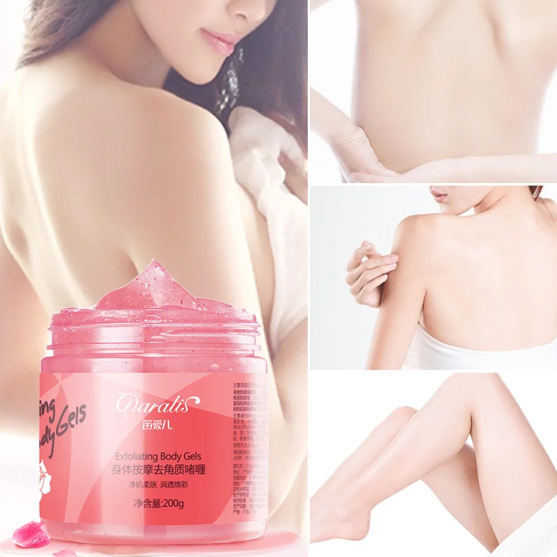 Отбеливающий скраб для тела Отшелушивающий гель глубокой очистки