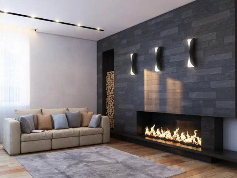 

Inno-Fire 72 inch remote control intelligent smart bio ethanol fireplace burner