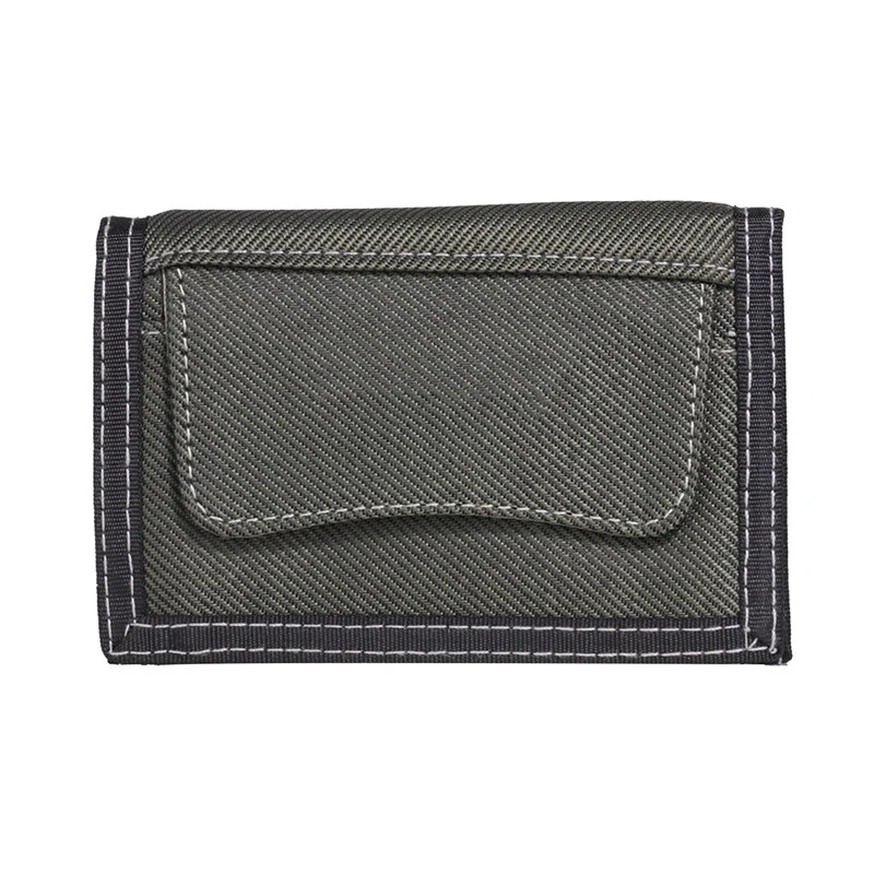 

8.5x12x1cm Men Purse Short Trifold Wallet Student Wallet Hand Bag Zip Coin Purse Pocket Card Holders