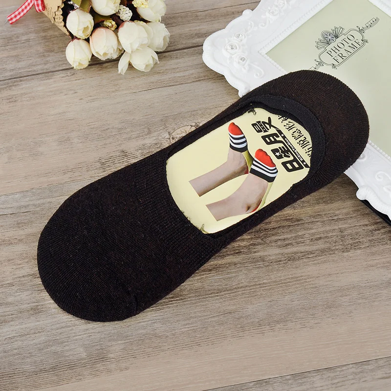 Модные новые дышащие хлопковые носки для лета и осени 6 цветов качественные