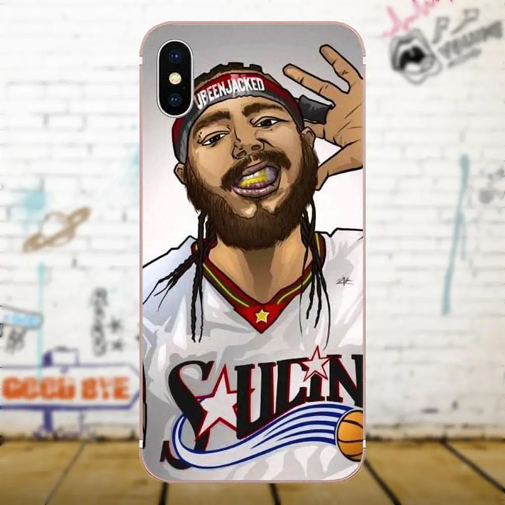 Чехол из ТПУ для Samsung Galaxy A3 A5 A7 J1 J3 J5 J7 2016 2017 S5 S6 S7 S8 S9 edge Plus Post Malone Going Ghost Hunting |