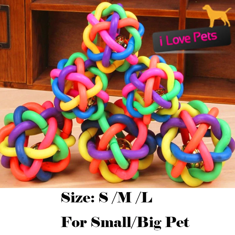 Новая Большая домашняя собака кошка игрушка красочный резиновый круглый шар с