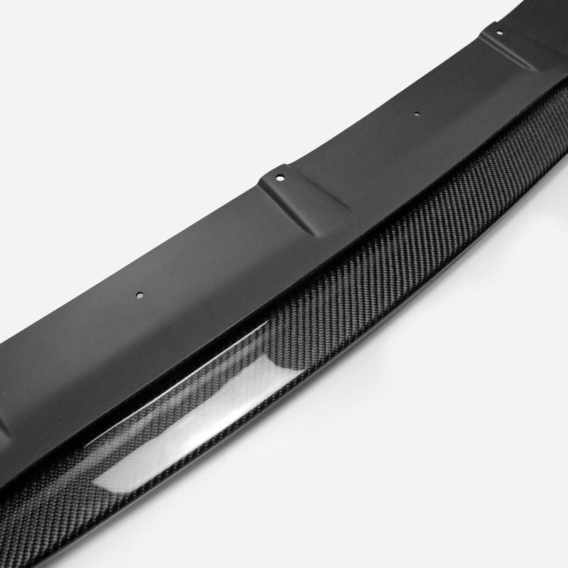 Передняя губа из углеродного волокна (только S) сплиттер бампера с глянцевой