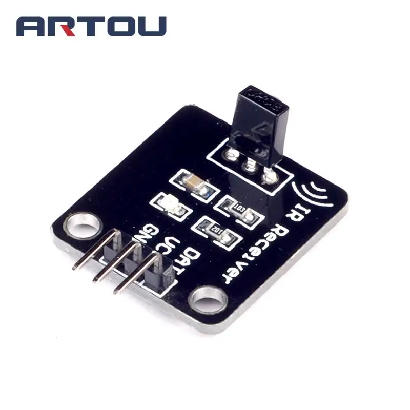 IR Receiver 1 компл./лот ИК инфракрасный передающий модуль ИК цифровой 38 кГц инфракрасного приемника Сенсор модуль для Arduino электронные строительные блоки для детей - Цвет: IR Receiver