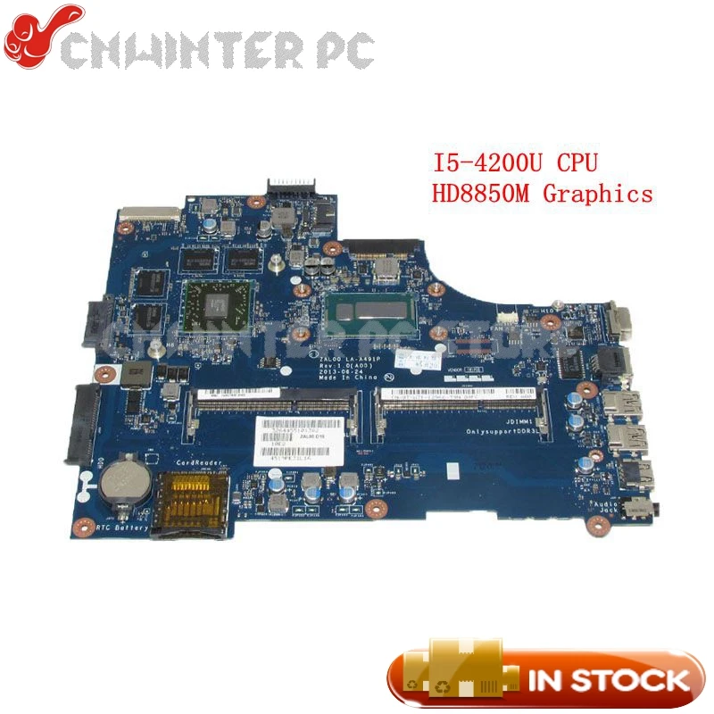 Материнская плата NOKOTION ZAL00 LA-A491P CN-0TXW71 0TXW71 для процессора Dell Latitude 3540 видеокарта SR170