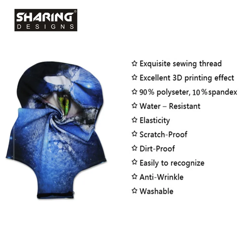 Модный чехол на колесиках пылезащитный Толстый эластичный дорожный Багаж