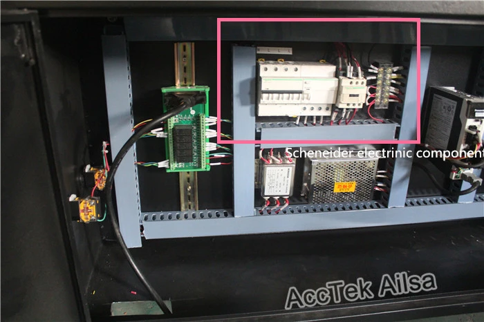 Высокое качество cnc прессформы металла машины AccTek 6090 6060 cnc фрезерный станок для стали