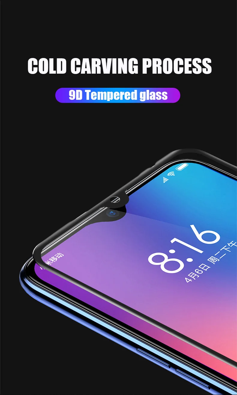 9D защитное стекло на Xiaomi Mi 9 Mi 8 Lite Mi8 SE стекло сяоми ми 9 ми 8 лайт ми8 se закаленное стекло на Xiaomi Redmi Note 6 Pro редми нот 7 стекло